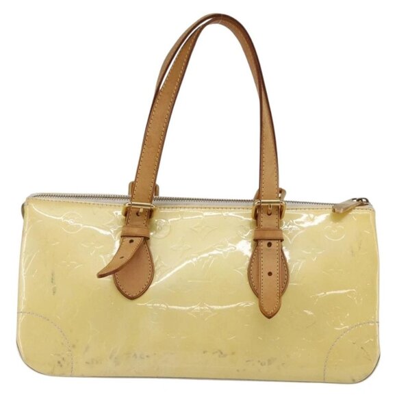 LOUIS VUITTON Monogram Vernis Rosewood Avenue Hand Bag Perle M93508 Auth hk3143 - Picture 3 of 16